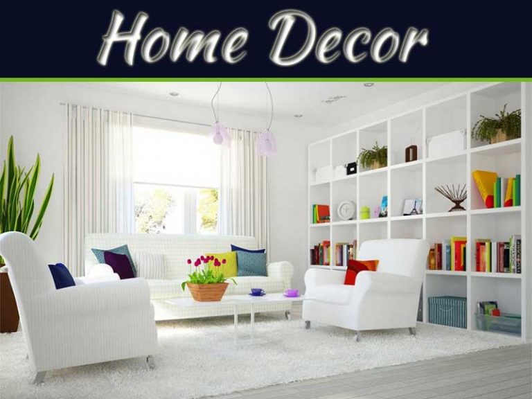 White Rooms Popped With Colors