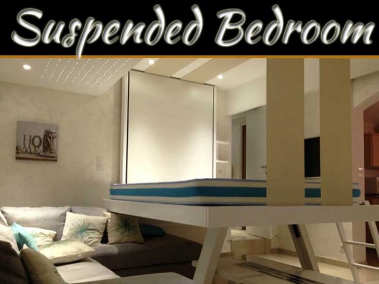 Save Space With Suspended Bedroom