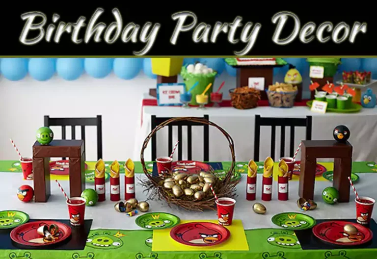 Birthday Party Decoration Ideas