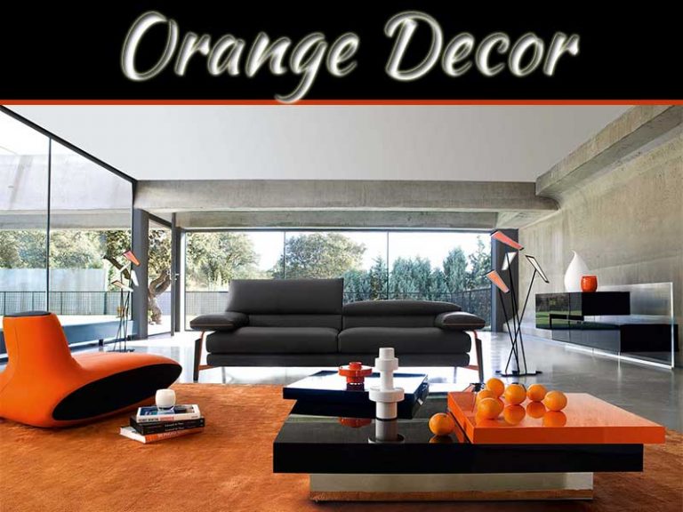 Home Décor In Orange