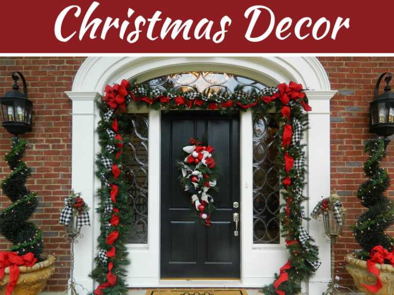Christmas Entrance Decoration