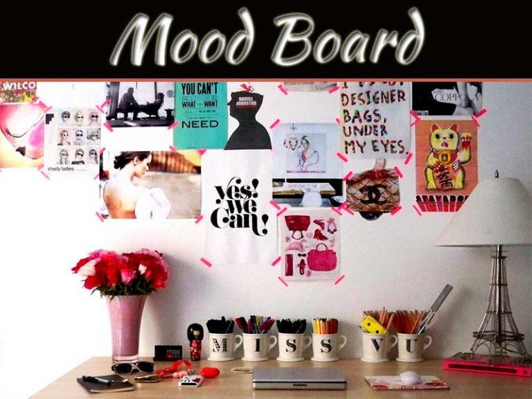 A Mood Board References For Interior Design