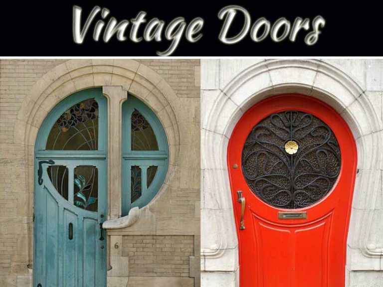 Very Artistic Vintage Doors