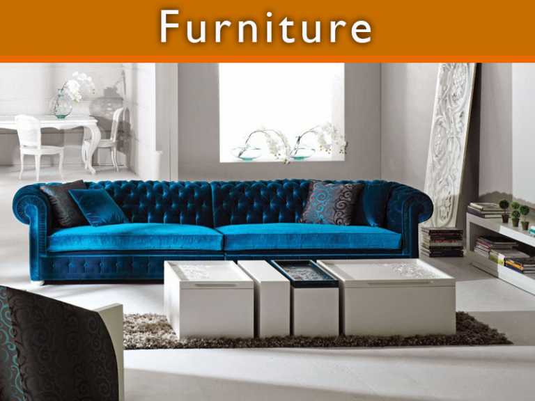 How To Choose Furniture Online?