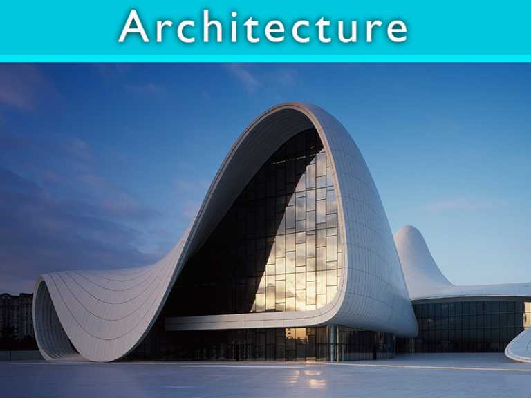 The Very Futuristic Heydar Aliyev Center