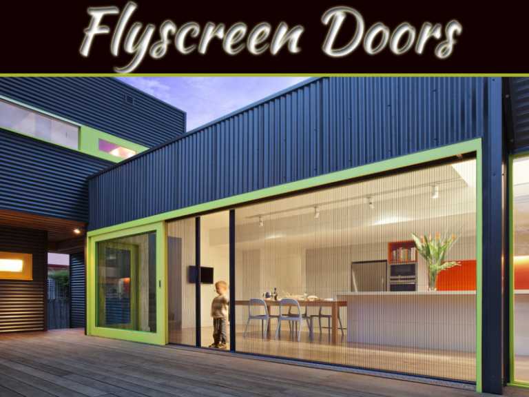Flyscreen Doors Provide Healthy Environment at Home