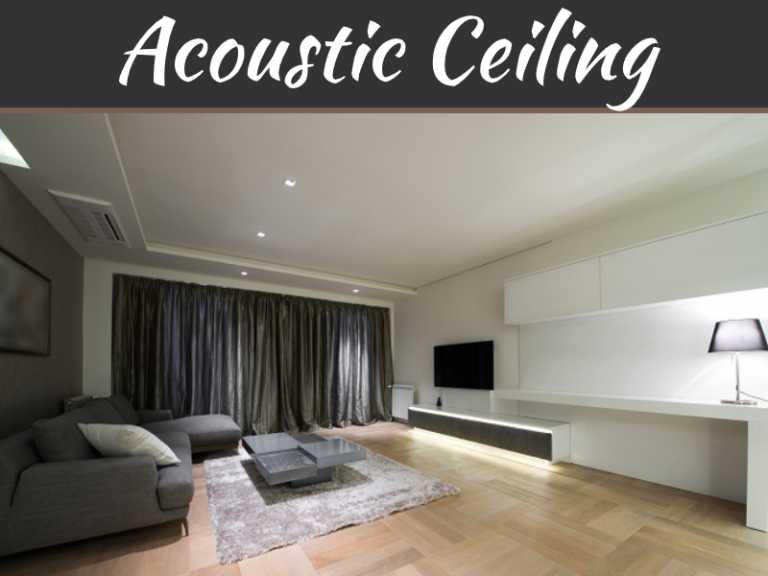 How Double Benefit Helps With Acoustic Ceilings?