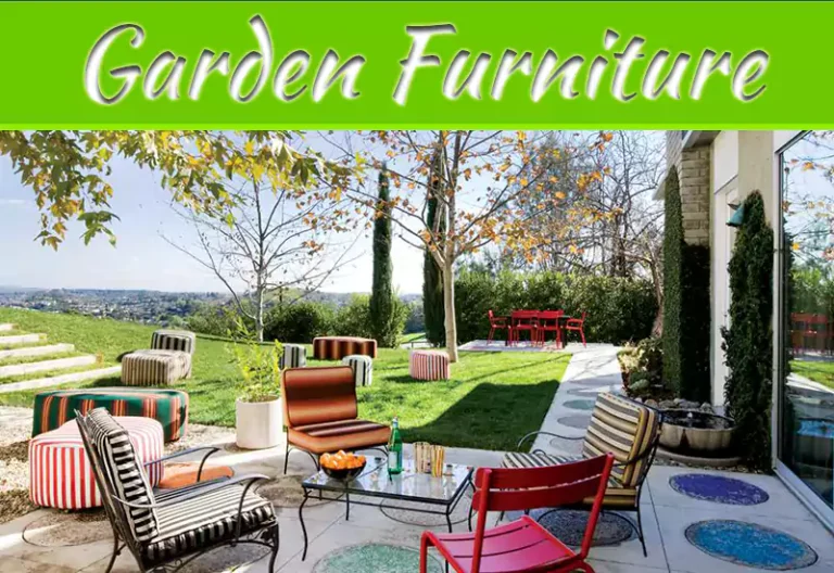 Home Decor And Garden Furniture: How To Choose And Organize Well