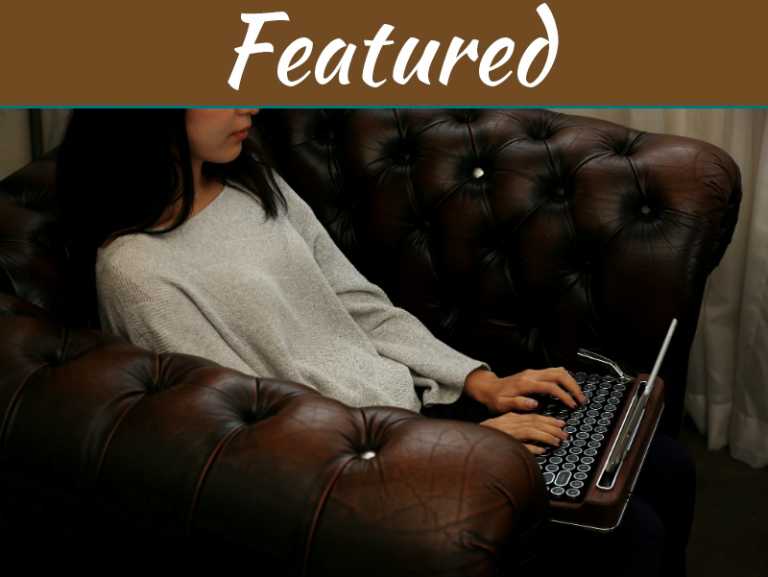 Penna: A Typewriter Styled Retro Bluetooth Keyboard