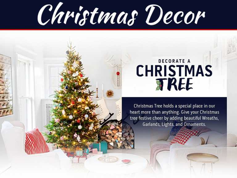 11 Fun And Festive Christmas Decoration Ideas - Infographic