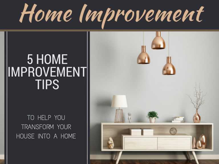 5 Ways to Turn Your House Into A Home