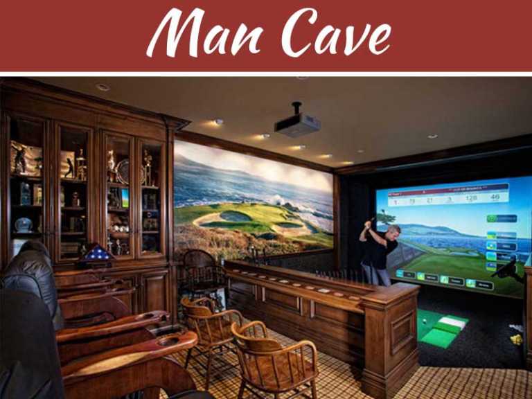A Man Cave As A Private Cigar Bar