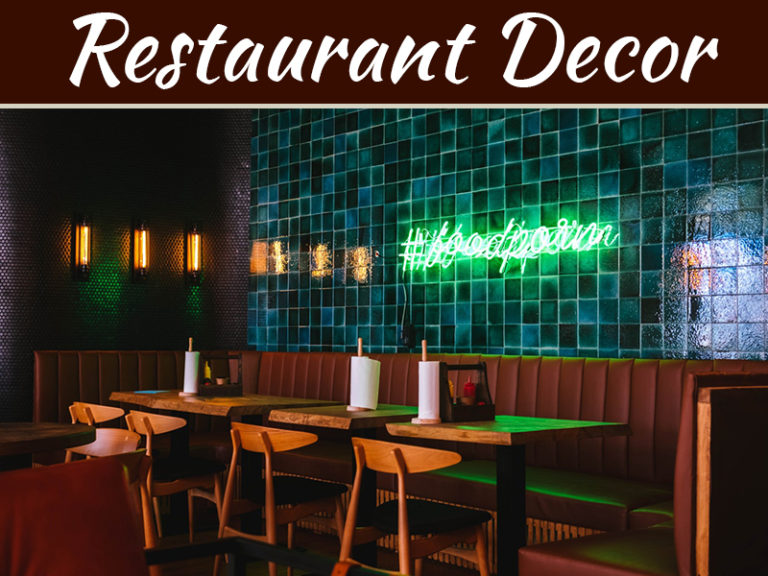 How You Can Choose A Decor Theme And Carry It Throughout Your Restaurant
