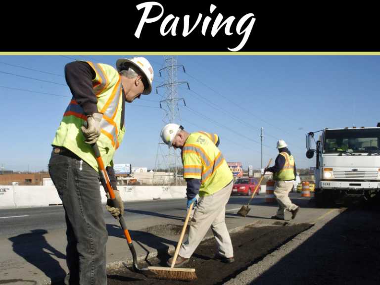 Services Of The RVA Paving Companies