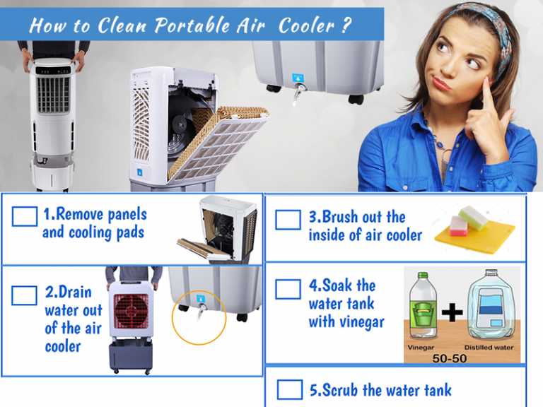 Top 8 DIY Air Cooler Cleaning Ideas