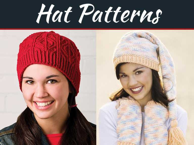 6 Hat Patterns for Cooler Weather