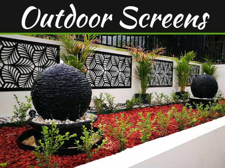 All About Outdoor Decorative Screens