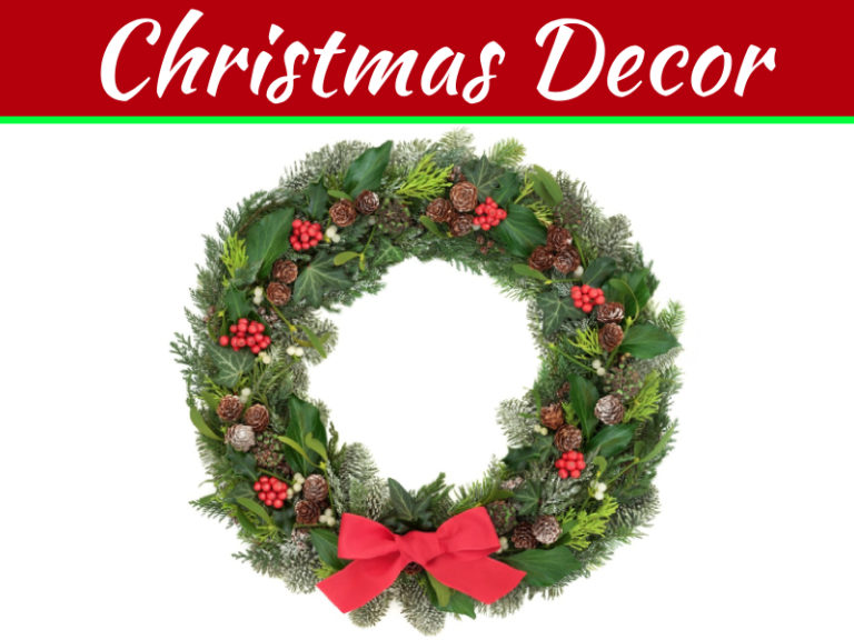 How To Make A Christmas Wreath In Under 10 Minutes