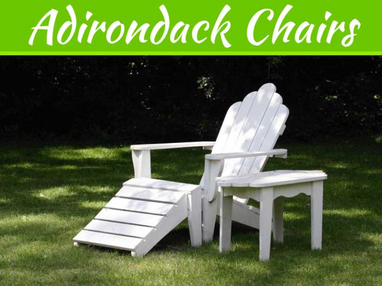 Consider These Different Types Of Wood Before Buying Adirondack Chairs
