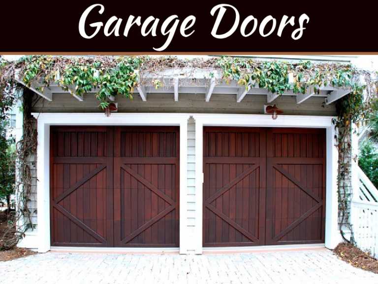 Different Types Of Garage Doors - What To Consider