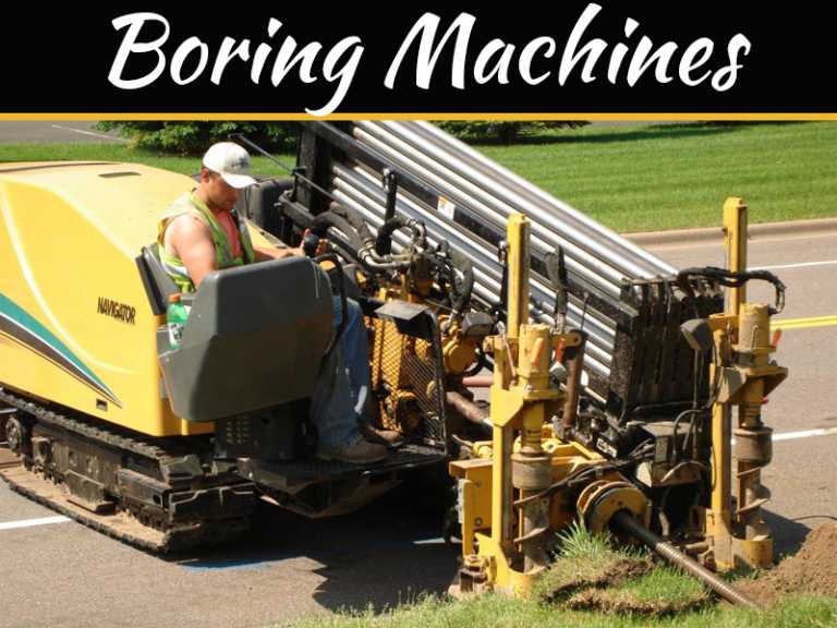 What Are The Different Types Of Underground Boring Machines?