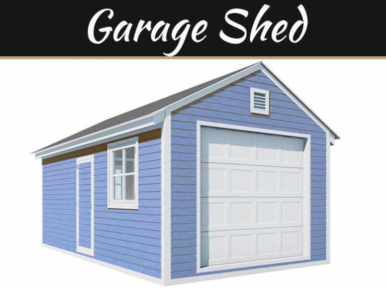 20 Useful Tips To Build Your DIY Garage Shed