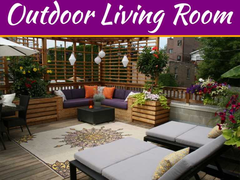4 Tips For Creating An Outdoor Living Room