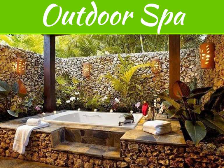 5 Tips To Create The Best Outdoor Spa For Your Garden