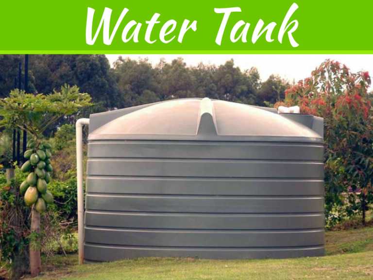 8 Things You Need To Know About Water Tank