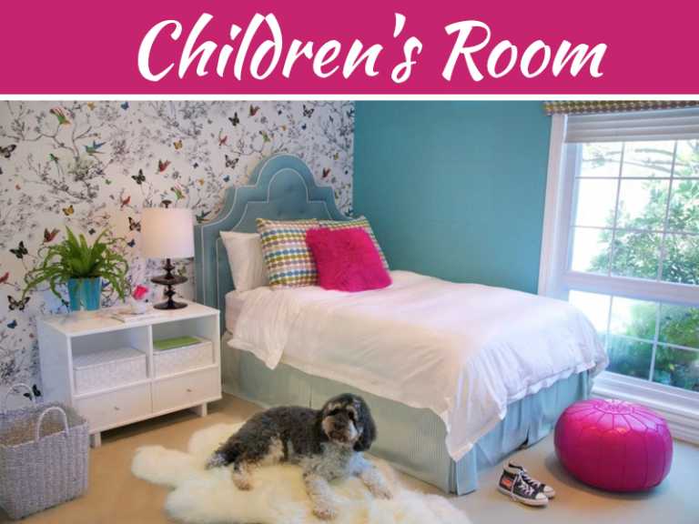 Cute Wall Colour Ideas For The Children's Room