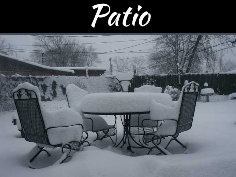 Prepping Your Patio Before the First Snowfall