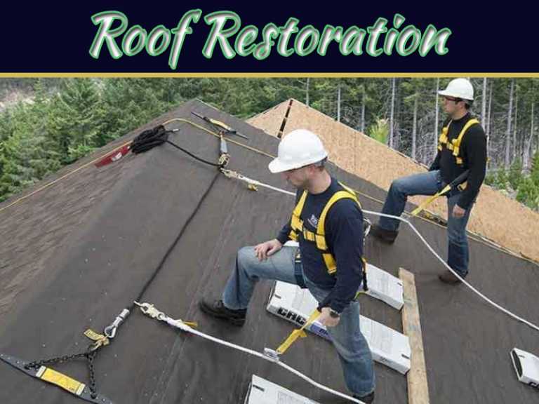 The Basics Of Roof Restoration You Always Wanted To Know