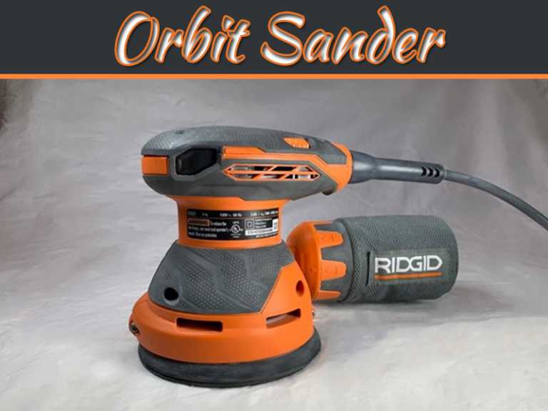 Complete Information On Ridgid r2601 5” Orbit Sander