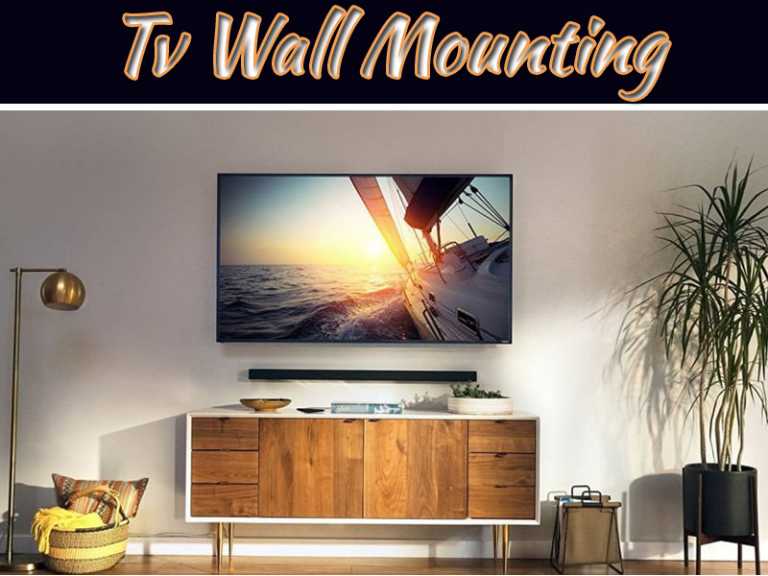 Tv Wall Mounting In 4 Quick Steps