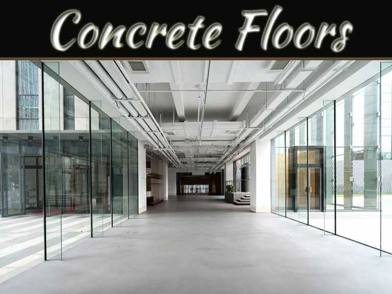 Concrete Floors For Large Factories