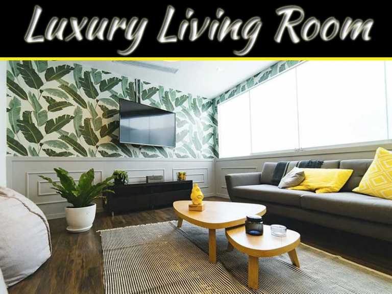 Give Your Living Room A Luxurious Vibe With These Design Ideas
