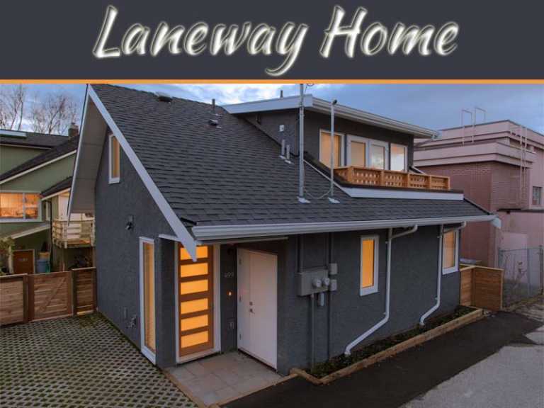 Get Your Laneway Home With Homesofsilvercrest