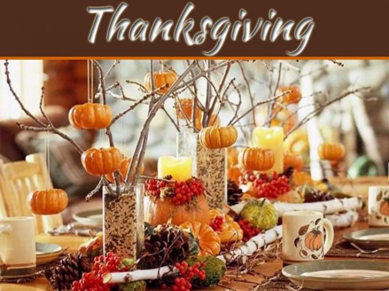 Six Easy But Unusual Home Decor Ideas For Thanksgiving