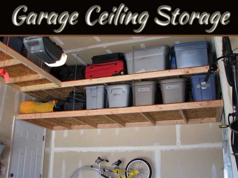 5 Ways To Free Up Space In Your Garage By Using Overhead Storage