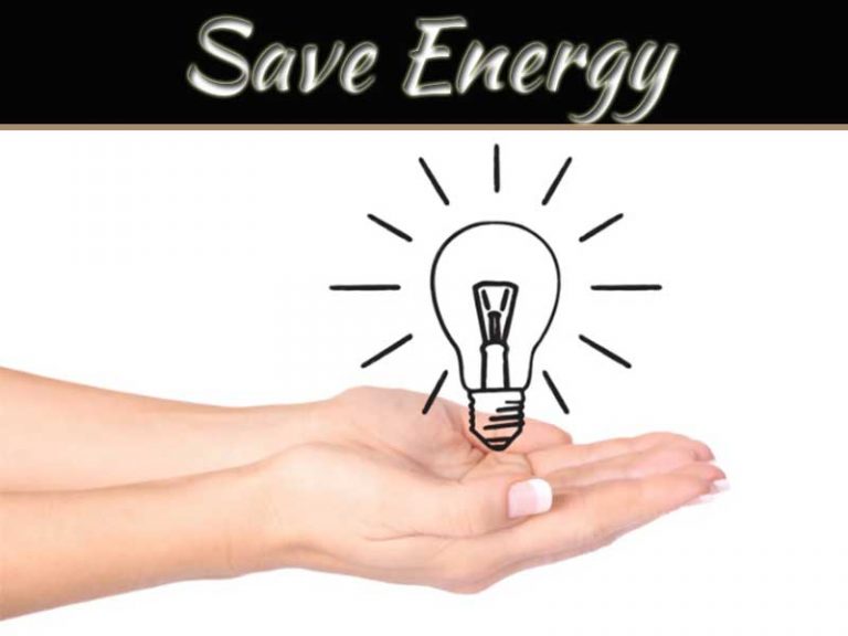 Conserving Energy: Ways To Save Energy
