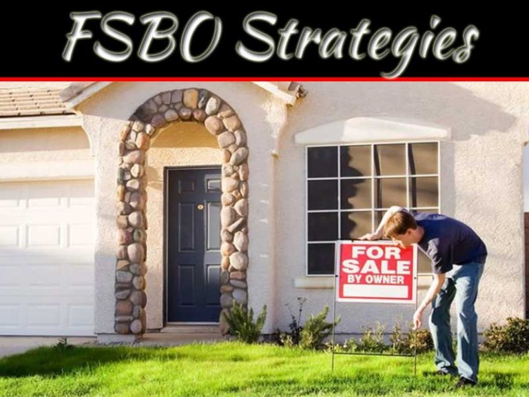 Lucrative FSBO Strategies