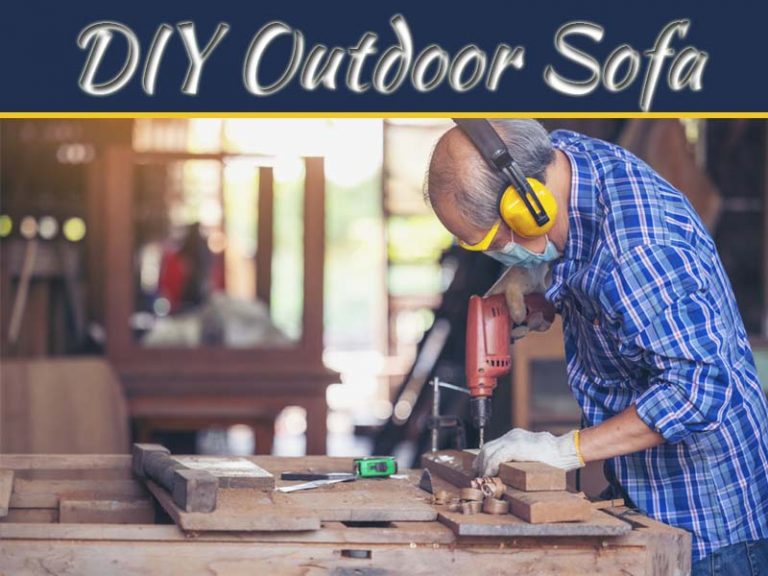 Four Necessities You Need For A DIY Outdoor Sofa