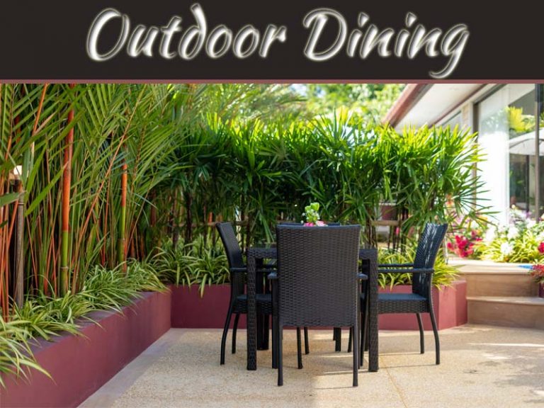 What Are Great Outdoor Dining Ideas At Your Home?