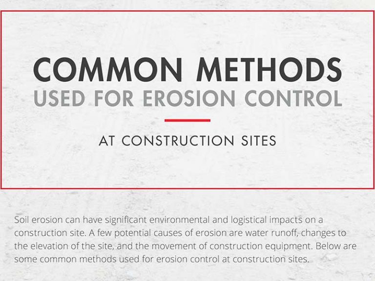 Common Methods Used For Erosion Control