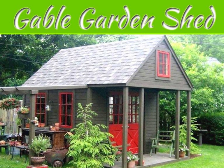 How To Build A Gable Wooden Shed That Will Be Your Personal Sanctuary
