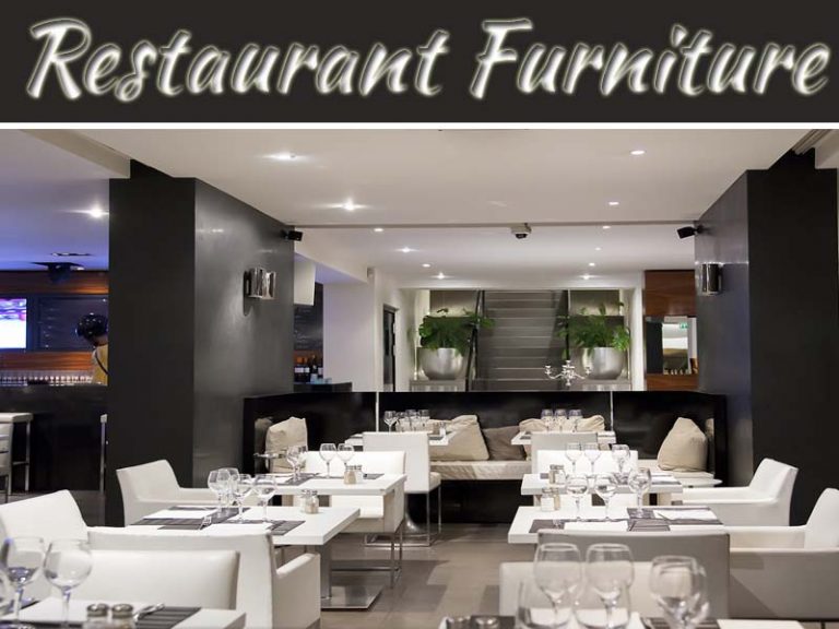 Benefits Of Restaurant Furniture Material
