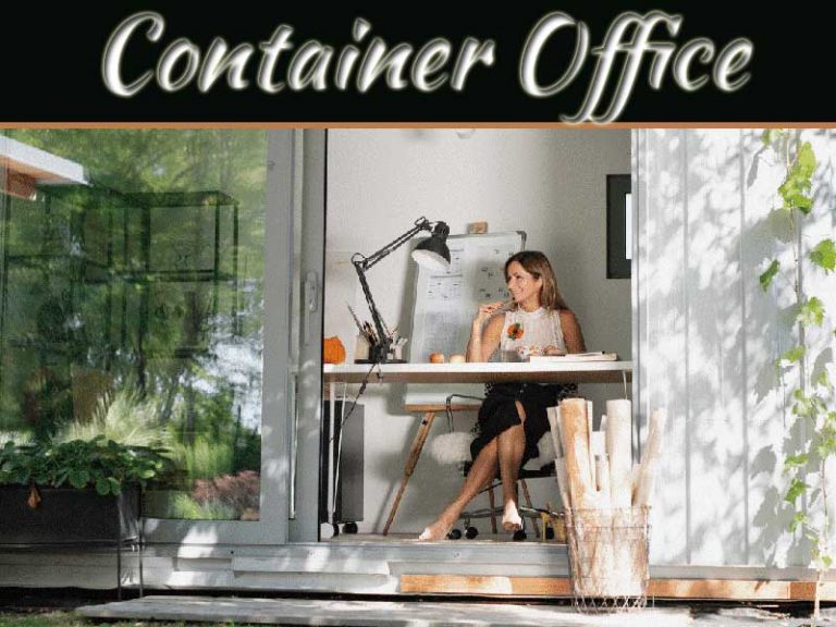 Build An Office From Shipping Containers