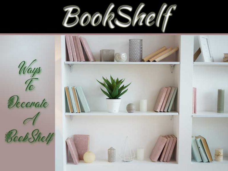 10 Effortless Ways To Decorate Your BookShelf