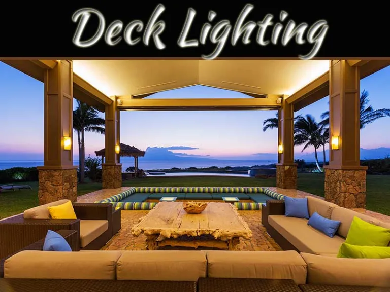 3 Outdoor Deck Lighting Ideas For Ambiance And Safety