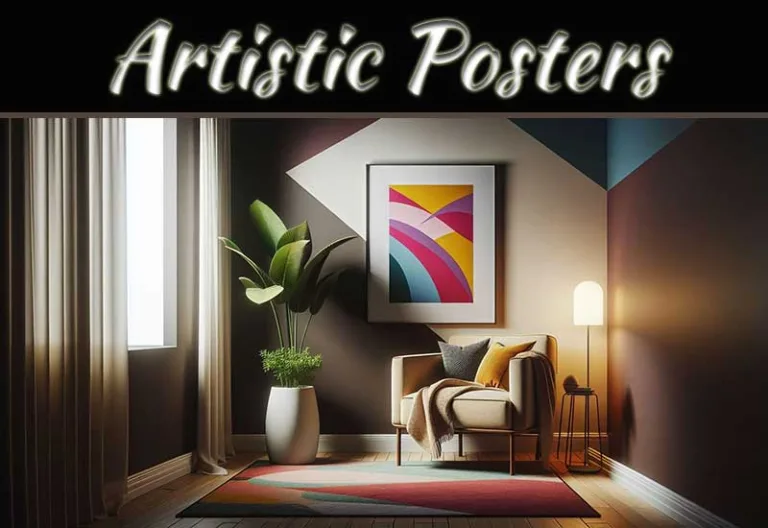 Redefine Home Spaces With Artistic Posters
